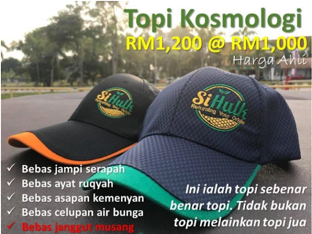 Dijual Dengan Harga Rp4 Juta Lebih, Topi Ini di Klaim Mampu Menangkal