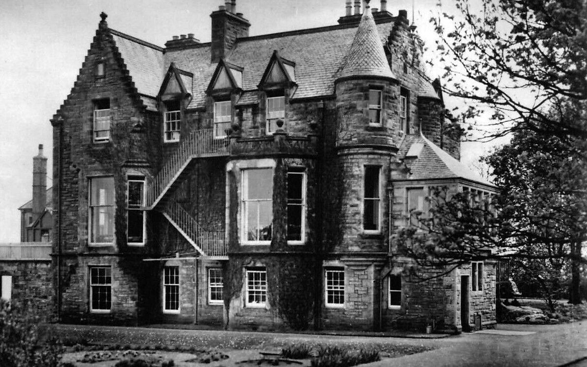 Tour Scotland Old Photograph Castlecliffe House St Andrews Fife Scotland