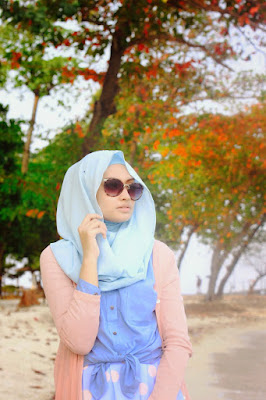 hijab pantai simple  ootd hijab simple ke pantai  tips style hijab untuk ke pantai