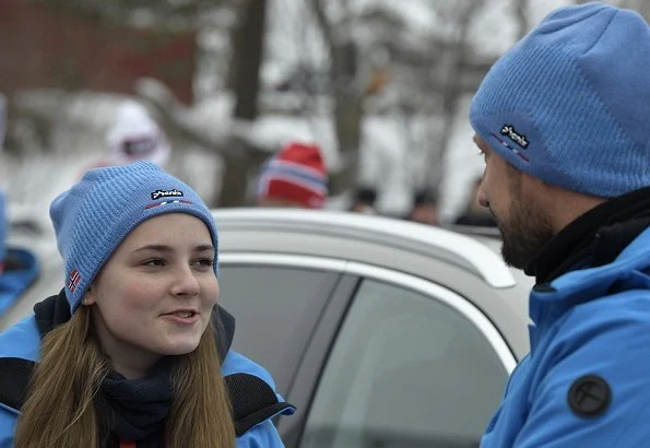 Crown Prince Haakon, Crown Princess Mette-Marit and Princess Ingrid-Alexandra