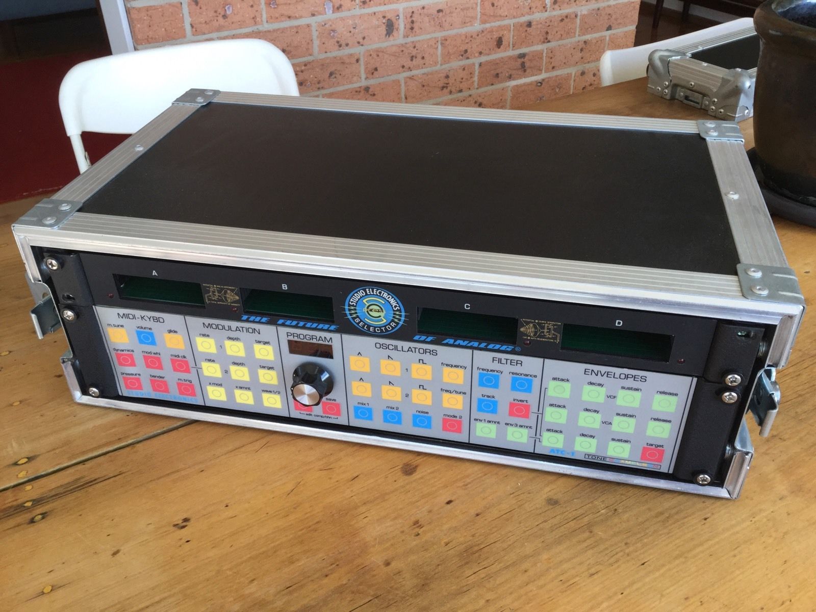 MATRIXSYNTH Studio Electronics ATC1 Analog Synthesizer SN 1208 with