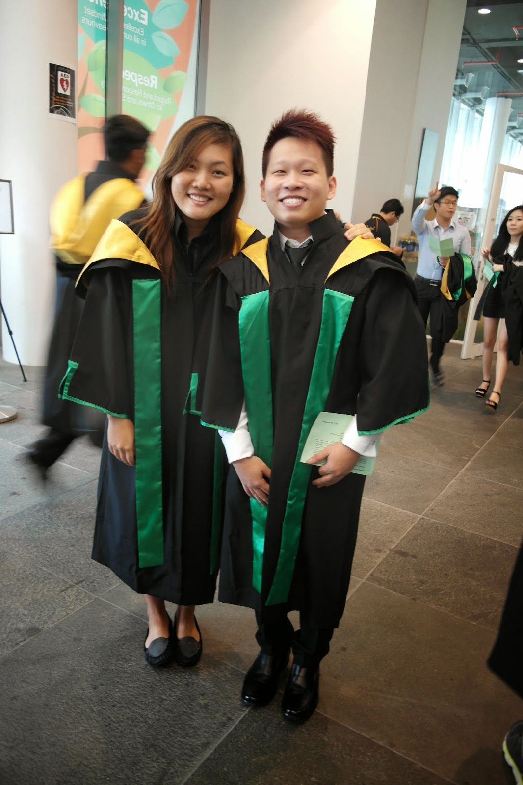 Graduation Ceremony in Republic Polytechnic - Tiffanythedeepfriedtofu