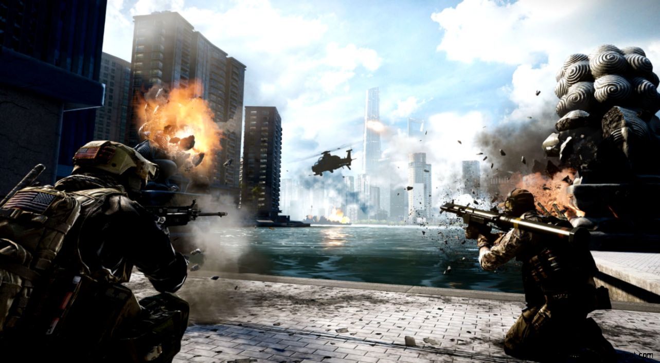 Battlefield 4 Sniper On Shanghai Hd Wallpaper Wallpaper Gallery