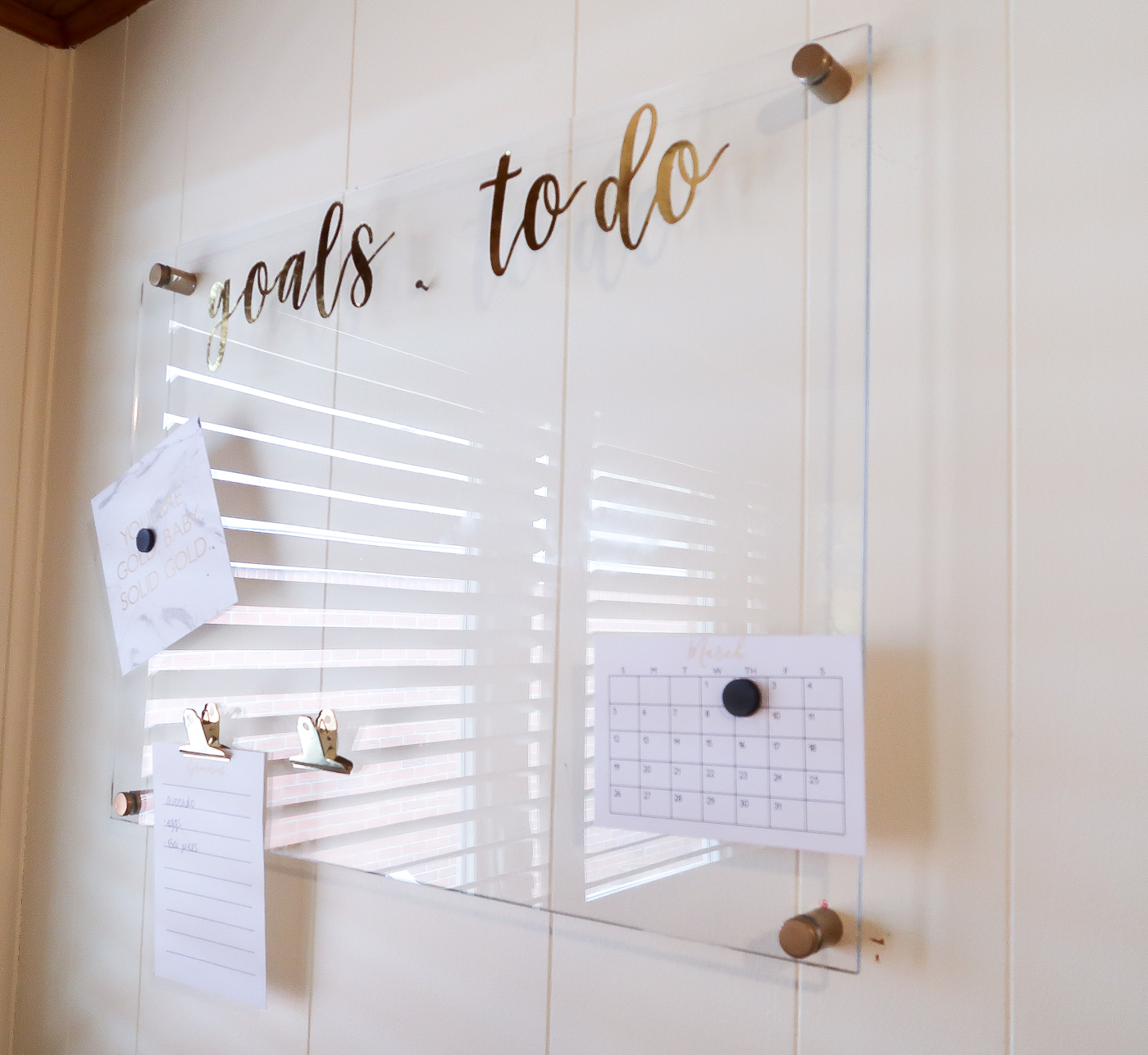 Steeltoes Stilettos DIY Acrylic Dry Erase Board For Under 30 Steeltoes Stilettos DIY Acrylic Dry Erase Board For Under 30