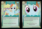 My Little Pony Rainbow Dash, Flyer Extraordinaire GenCon CCG Card