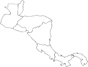 Blank Map of Central America - Free Printable Maps