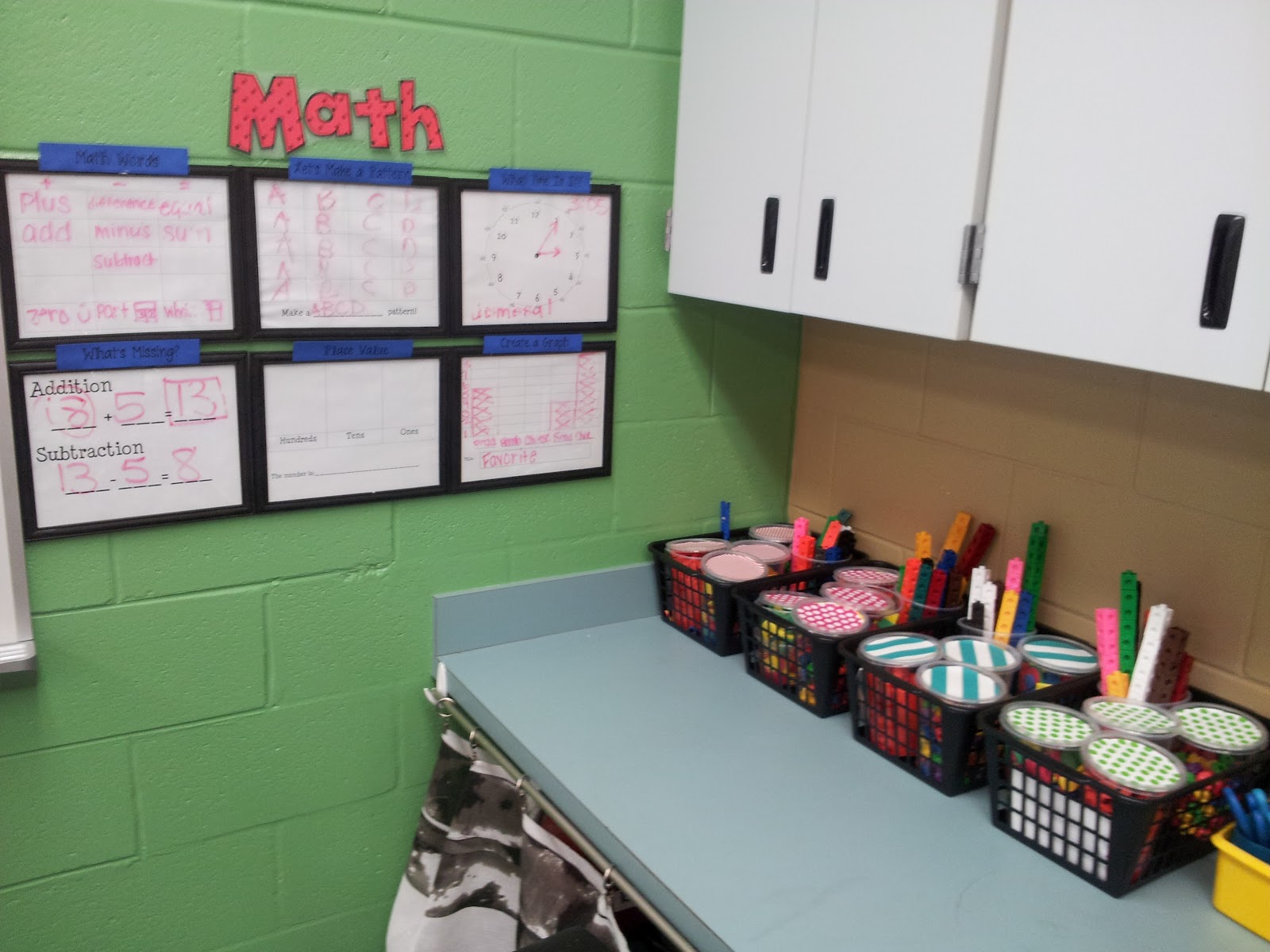 Table Corner For Math The Go To Teacher: Check, check and check!