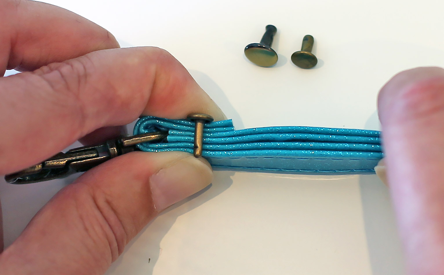 Pink Pony Design A beginners guide to double cap rivets & wristlet straps