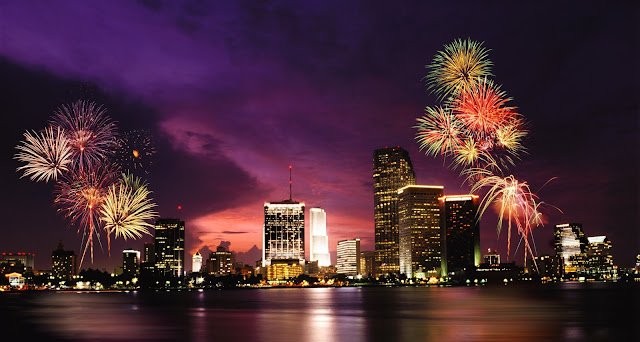 Ano-novo em Miami em 2018 Ano-novo em Miami em 2018
