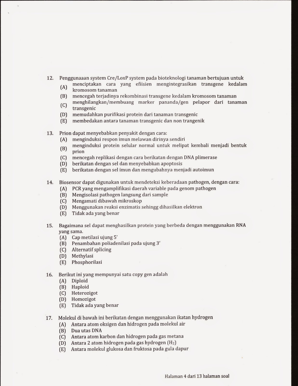 Contoh Soal Dan Kunci Jawaban Manajemen Kualitas Berkas