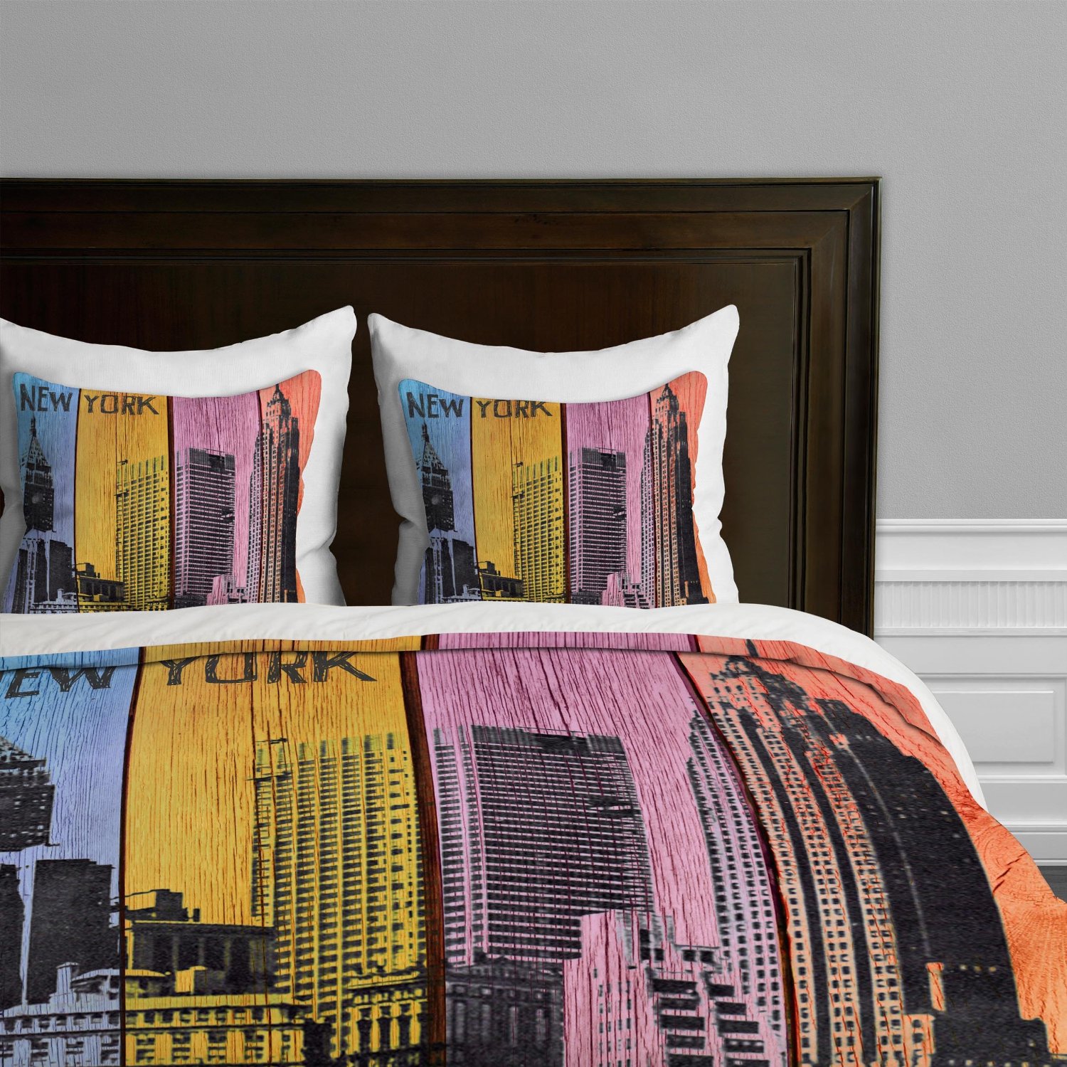 New York City Themed Skyline Comforters Sets, Bedding and Decor