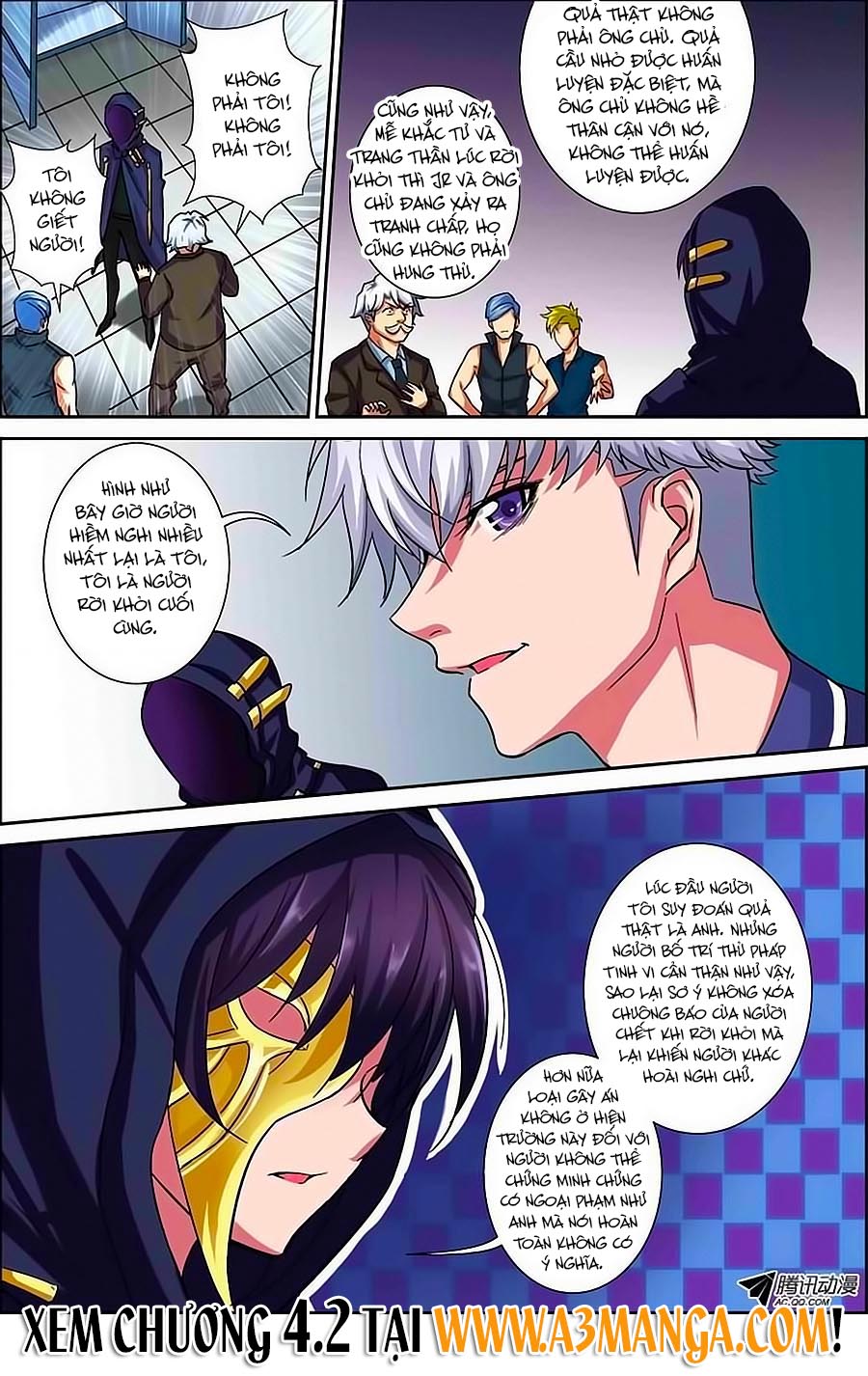 Thần Thám Thiếu Nữ M Chap 4.1 - Next Chap 5