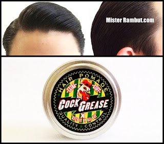 Hasil dari pepenggunaan Pomade Cock Grease X Hasil dari pepenggunaan Pomade Cock Grease X