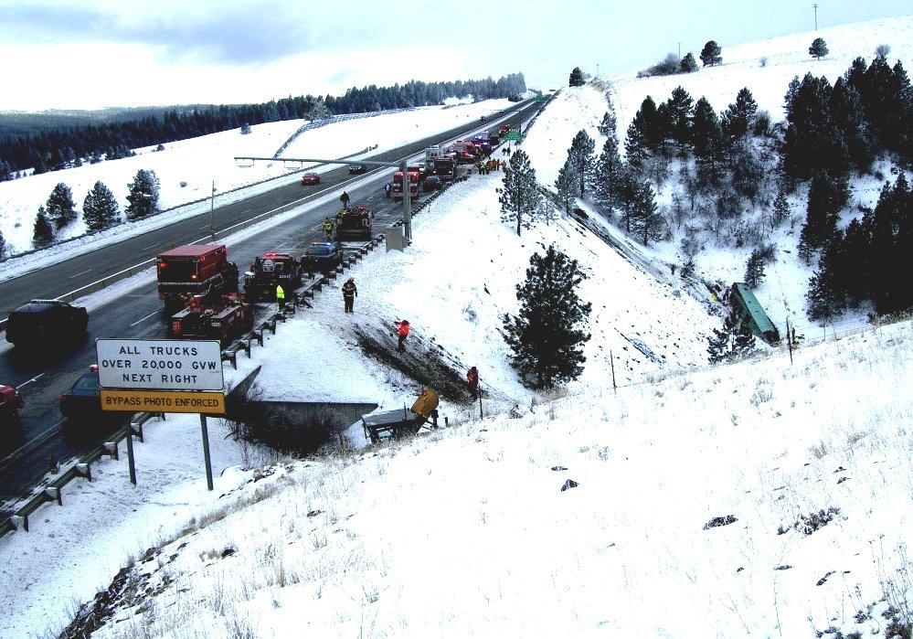 Interstate 84 In Oregon - Deadman Pass Oregon