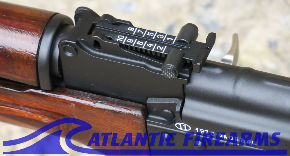 AK47 Rifle Polish Circle 11 Fixed Stock Features Atlantic Firearms