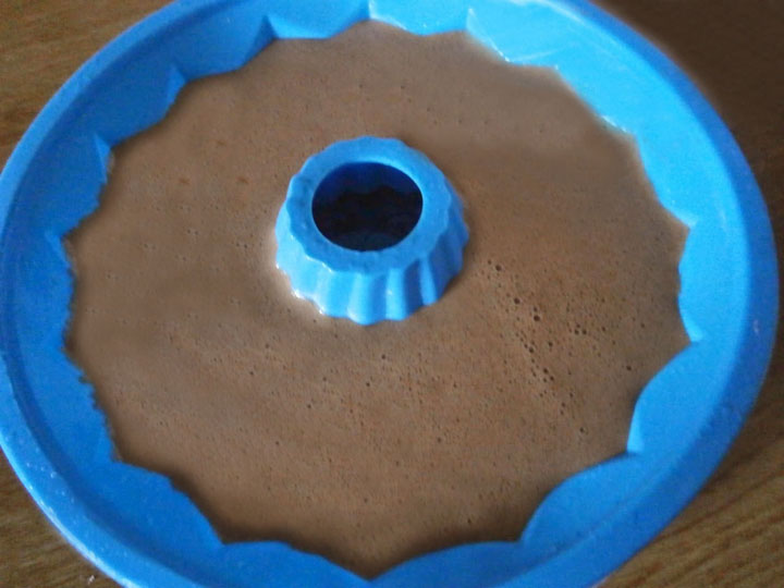 tarta de chocolate en microondas