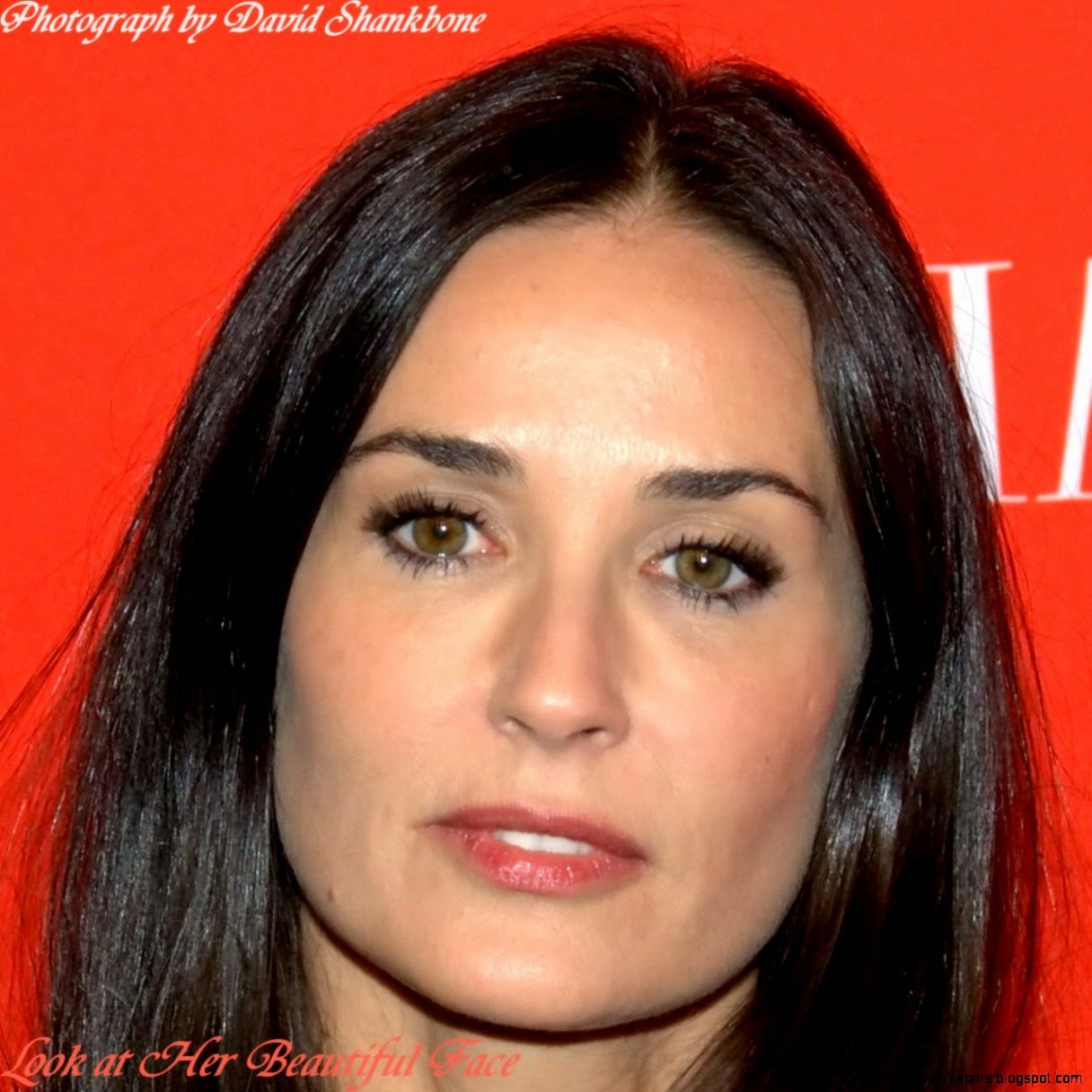 Look At Her Beautiful Face Look At Demi Moore Beautiful Face