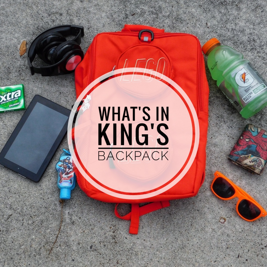 What's In King's Backpack — That Dope Mom Blog