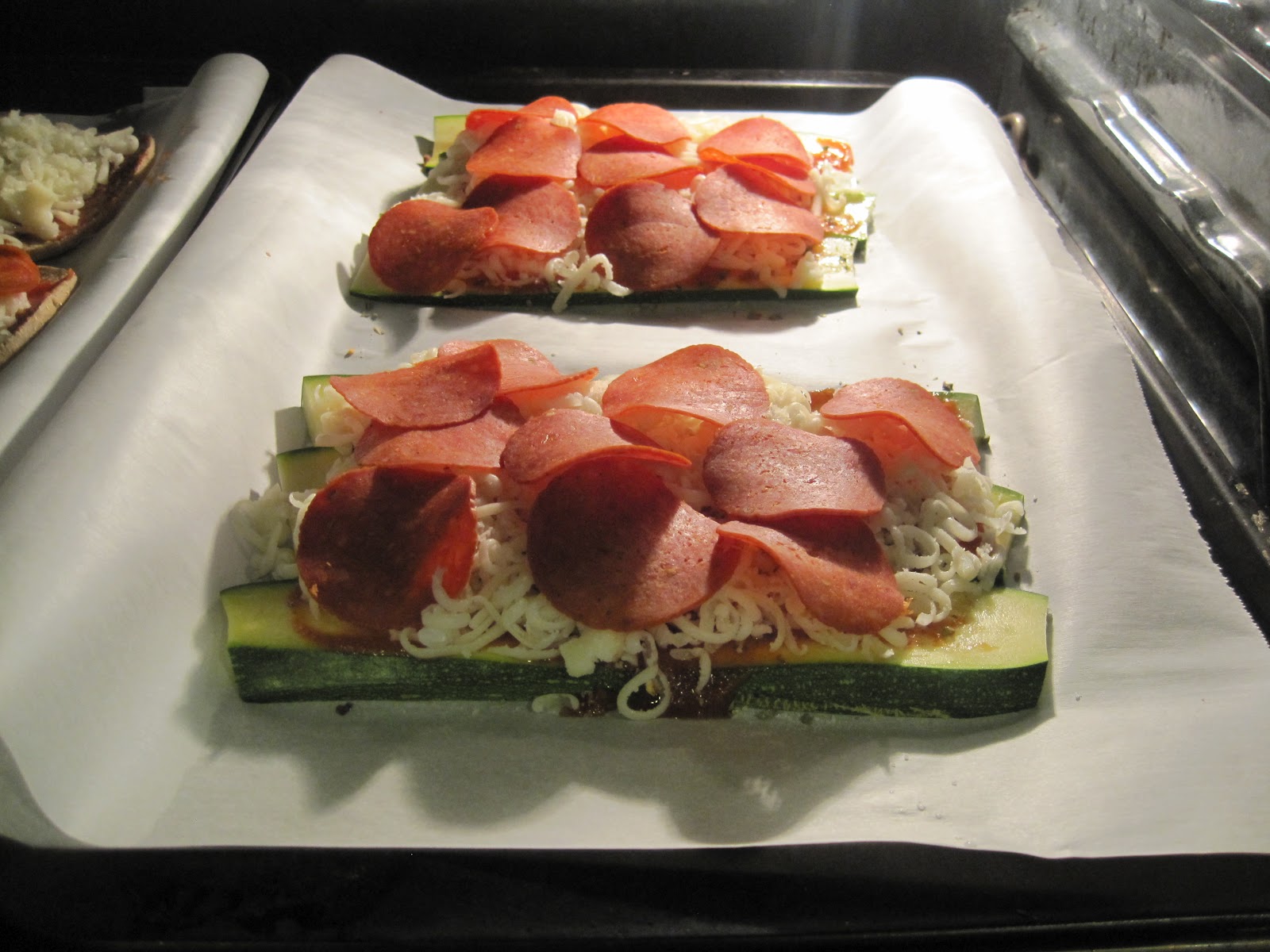 Zucchini Pizza Planks