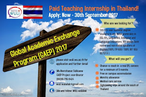 Beasiswa Pertukaran Mahasiswa S1 ke Thailand Program GAEP Beasiswa Pertukaran Mahasiswa S1 ke Thailand Program GAEP