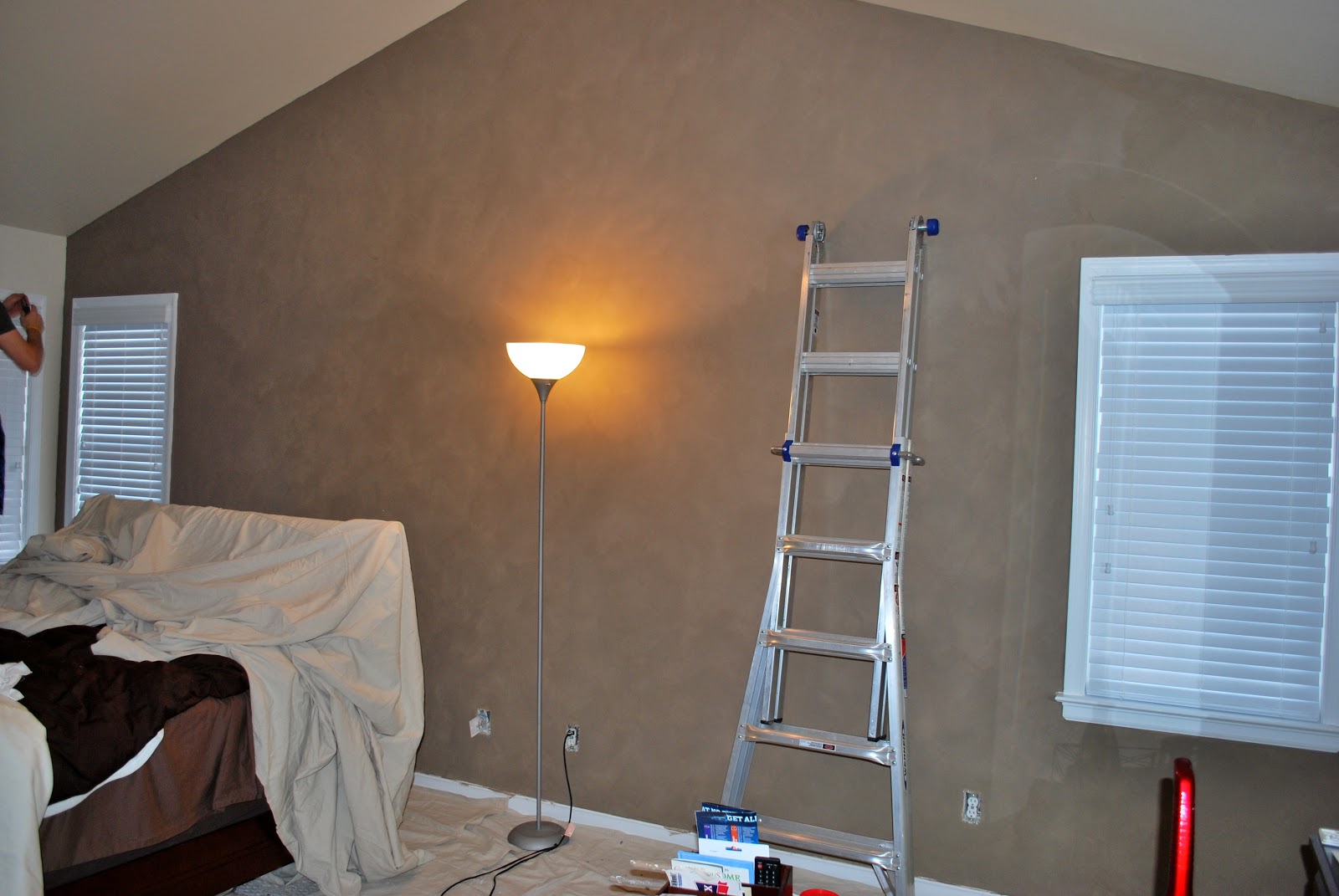 A Picture Into Our Life Accent Walls and Textured Paint