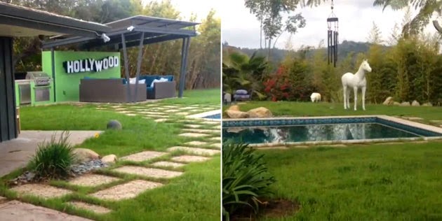 N Media -Entertainment plus: Take a Peek at Miley Cyrus's Weird Backyard