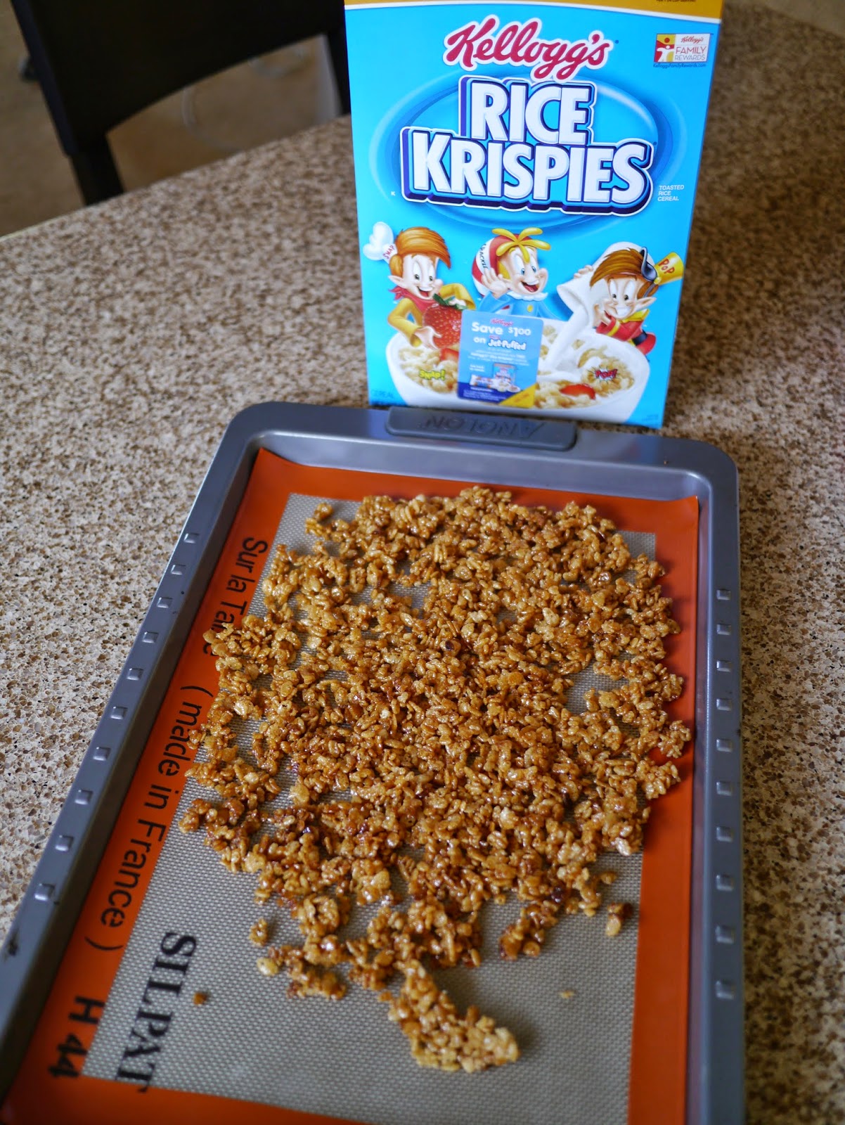 The Busy Oven Caramelized Rice Krispies