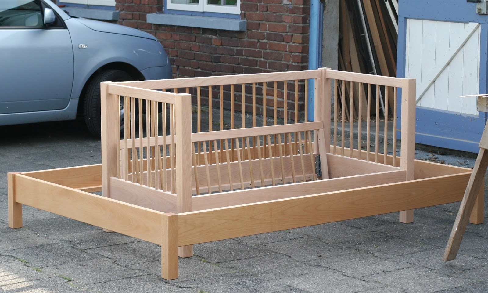 lavendelblau: Meine Blue Jeans Vintage Decke