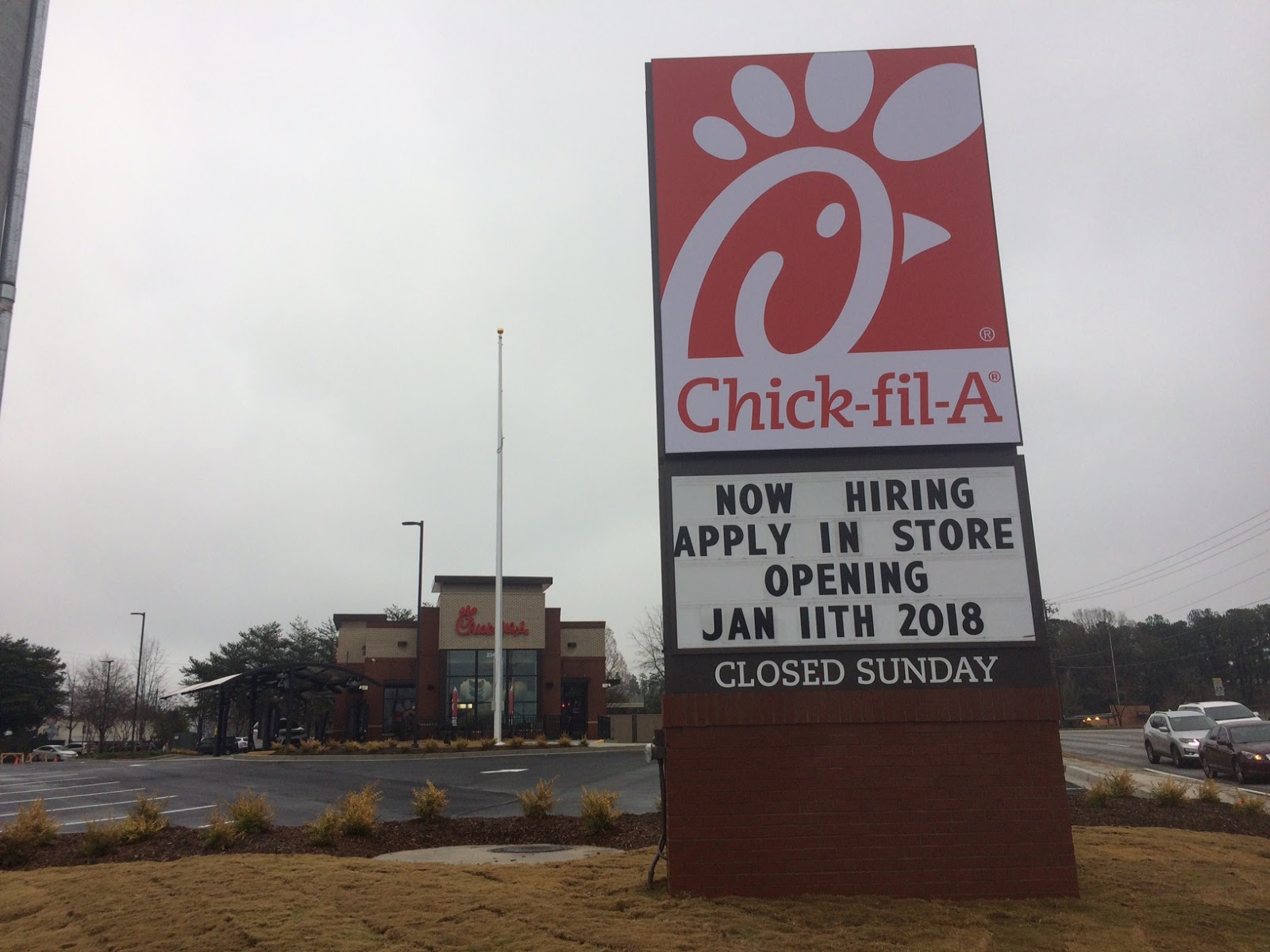 Tomorrow's News Today Atlanta [UPDATE] ChickfilA Reopening on