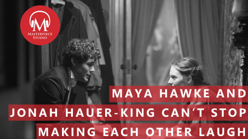 Maya Hawke And Jonah Hauer-King Can’t Stop Making Each Other Laugh Maya Hawke And Jonah Hauer-King Can’t Stop Making Each Other Laugh