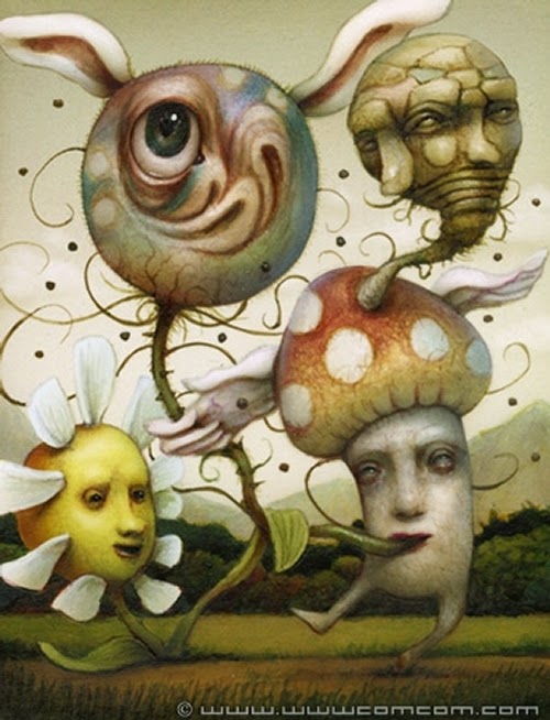 11-Let-It-Go-Naoto-Hattori-Dream-or-Nightmare-Surreal-Paintings-www-designstack-co