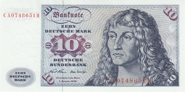 German banknotes 10 Deutsche Mark banknote money currency