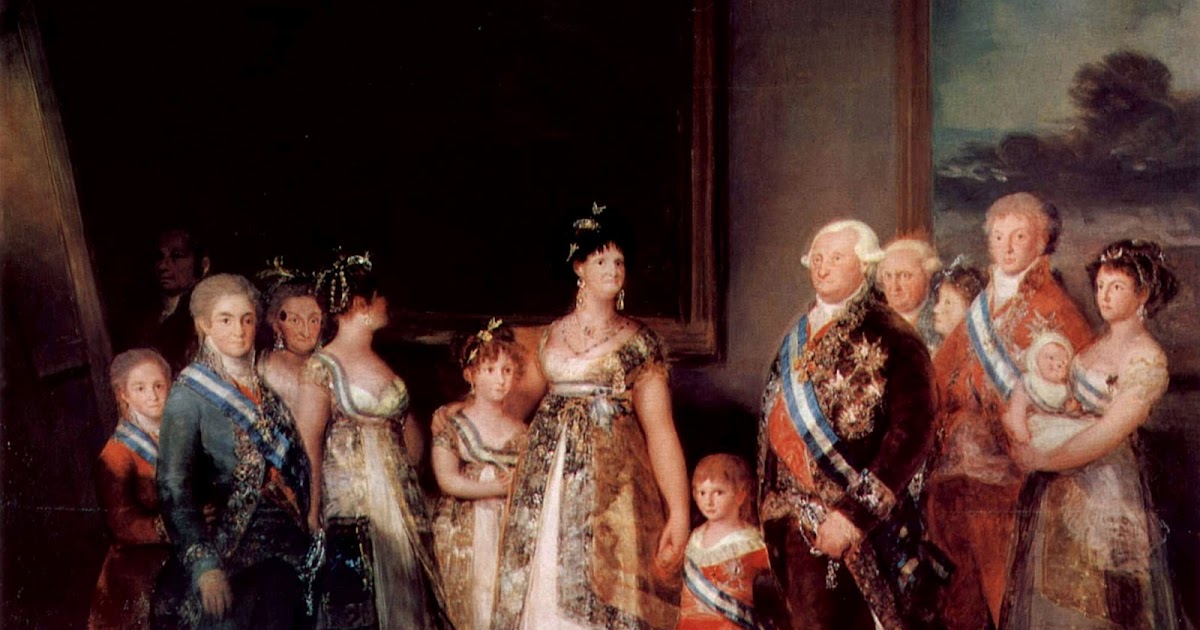 Geografía, Historia y Arte: La Familia de Carlos IV de Goya