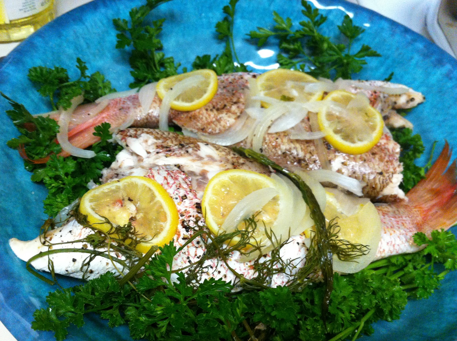 Statistical [R]ecipes Cooking Whole Red Snapper