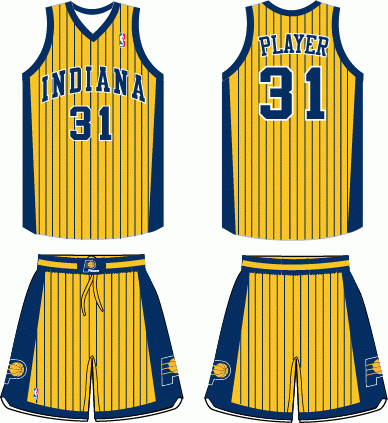 nba jersey yellow