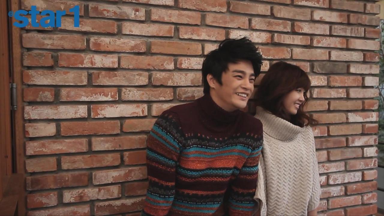 Seo In Guk and Jung Eun Ji for @Star1 - POPdramatic