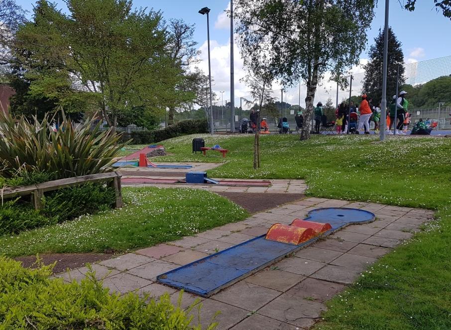 The Ham and Egger Files Crazy Golf at Southampton Outdoor Sports Centre