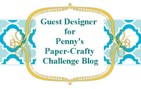 Guest Designer for Penny's Paper Crafty Challenge