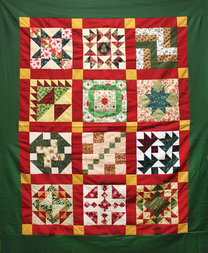Crafts Direct Blog 12 Weeks of Christmas Quilt  Week 7.
