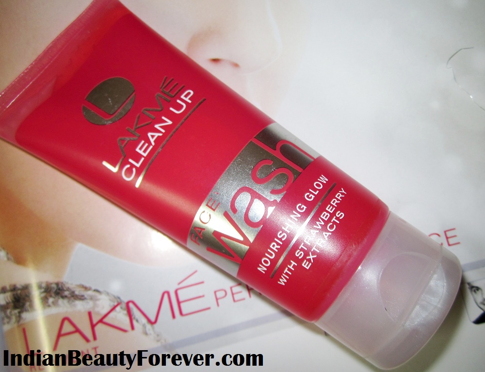 Lakme Clean up Nourishing Glow Face Wash Review