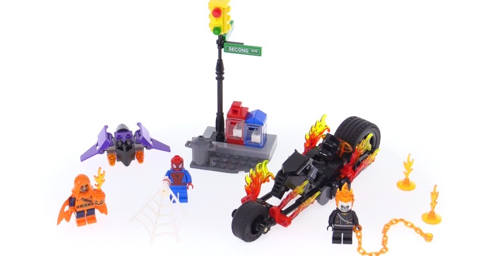 lego spider man and ghost rider team up