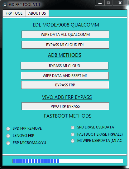 Bypass FRF