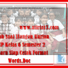 Contoh Soal Ulangan Harian Ktsp Kelas 6 Semester 2 Terbaru Siap Cetak
Format Words.Doc