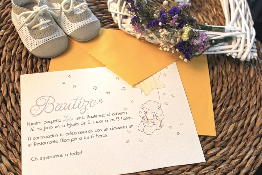 invitaciones para bautizo