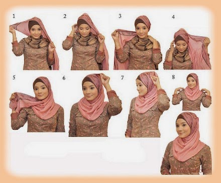 New Hijab 2014: model hijab veil