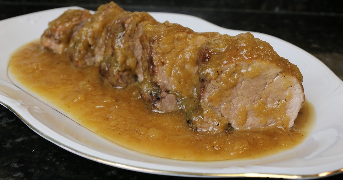 image of Cocina andaluza: Solomillo de cerdo en salsa de manzana