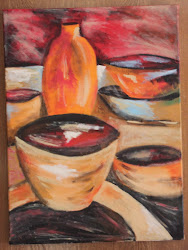 learning painting myself paintings did