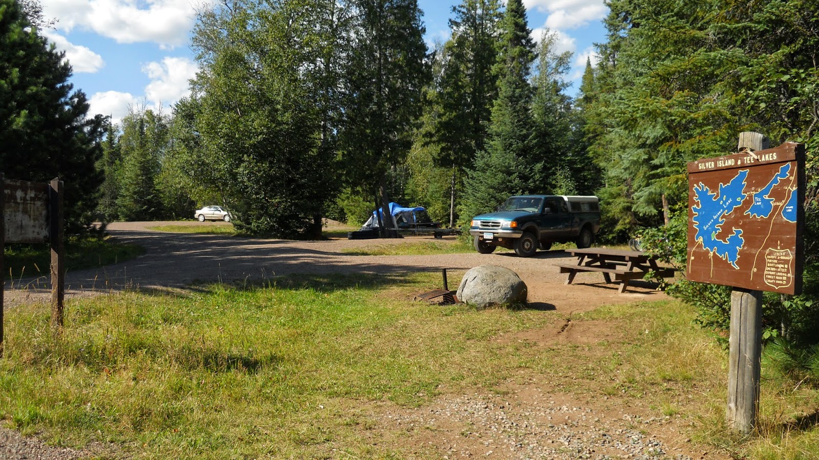 National Forest Camper Silver Island Lake Campground