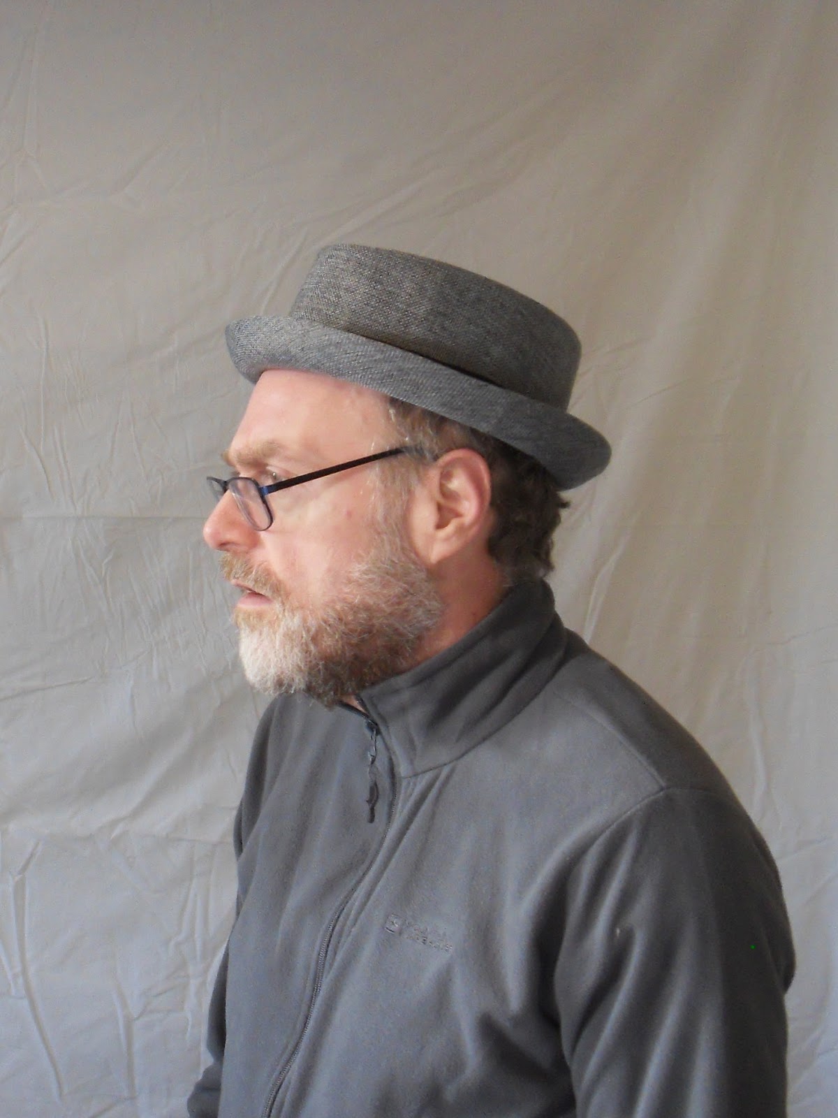 canvas pork pie hat
