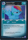My Little Pony Rainbow Dash, Goosebump Giver Canterlot Nights CCG Card